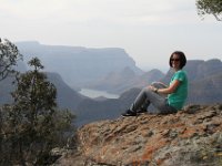 Marion, Romane South Africa 2014 (50 of 80) : Blyde canyion 3 rondavels, Marion visit